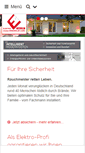Mobile Screenshot of elektro-haller.de